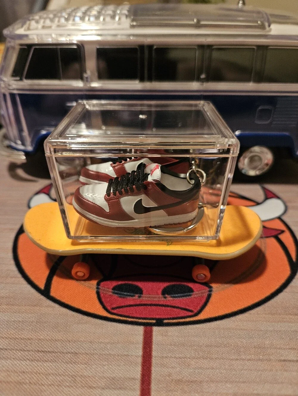 Pair of Mini sneaker keychain.